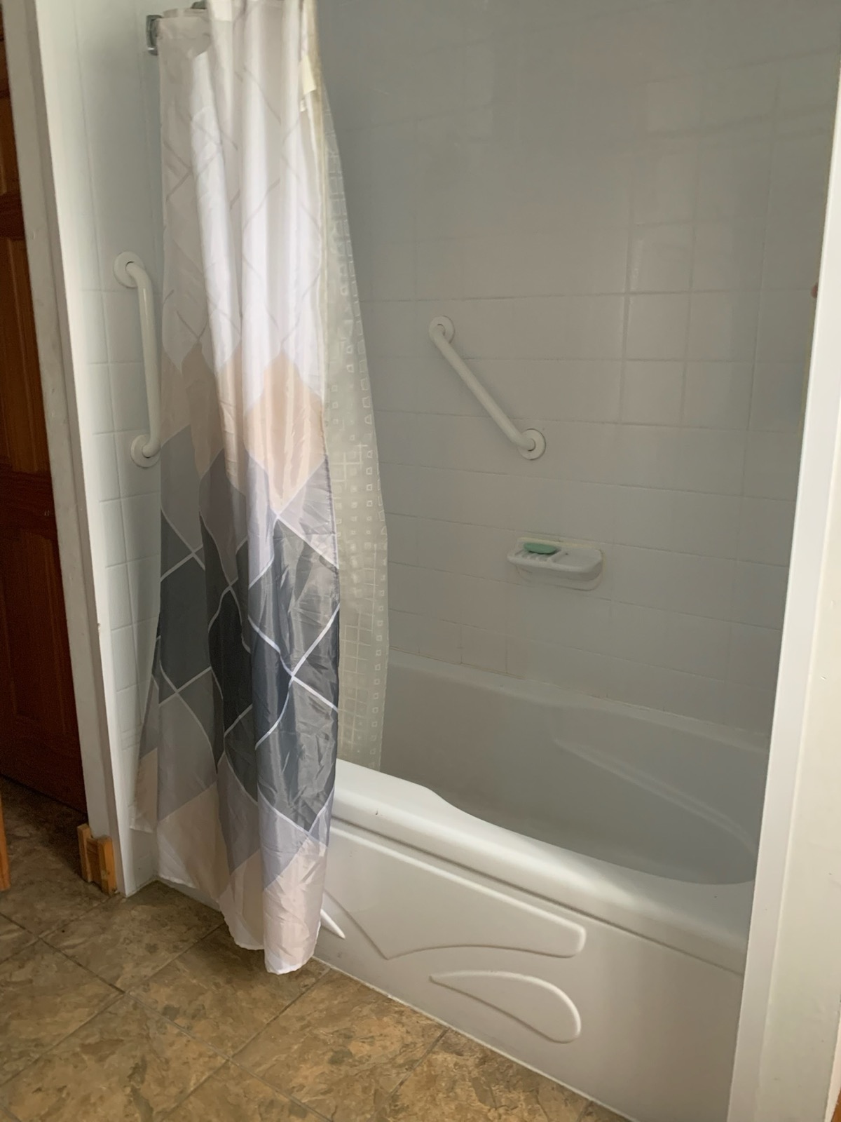 Tub-to-Shower Conversion - Before