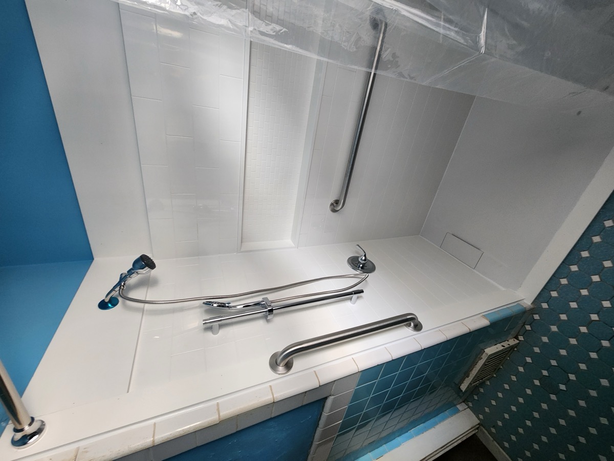 Accessible Shower Install - After